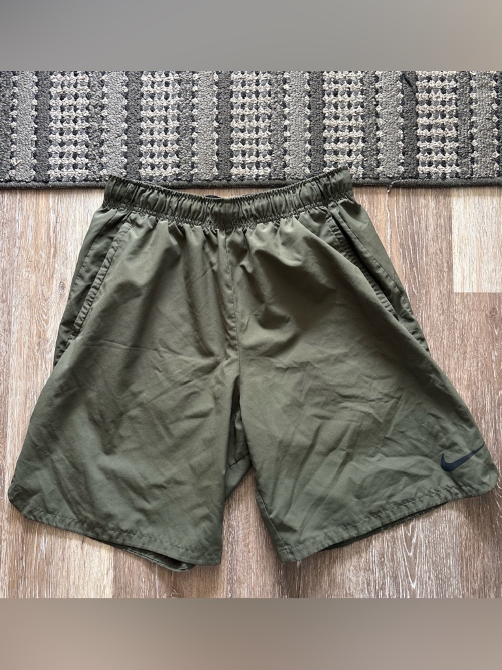 Nike Olive Athletic Training Shorts